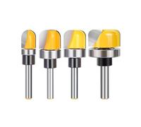 Fraise à bois à queue de 6 mm, 6,35 mm, 8 mm, 1 pièce, fraise à nez rond for outil de coupe(6.35x12.7x16mm)