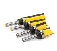 Fraise à bois avec tige de 8 mm pour charnière, mortaisage, fraise à mortaiser à bout droit, pour le nettoyage de tenon, outils de menuiserie (NO1)