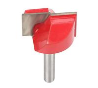 Fraise à Bois CNC, Walfront Outil de Coupe de Machine Tige par le Bas Diamètre de 6 mm(6 * 25)