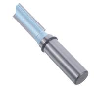 Fraise à Bois Droite Double Flûte 1/2 Pouce, Acier Argenté | Créer un Sillon, Diamètre de Coupe 12,7mm, Longueur 1,18 Pouce, Usage Polyvalent