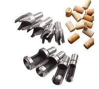 Fraise à Bouchonner Bois CUKCIC Mèche à Bouchon Bois Foret à Faire Cheville Outil de Coupe pour Faire une Boise Bouchonne Cheville Tourillon Goujon Tenon Dowel