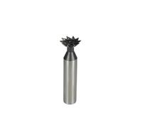 Fraise à bout carré, Fraise HSS, mèche de coupe | Plusieurs tailles 45/60 degrés for les applications de fraiseuse/Cnc(14mmx60)