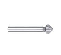 Fraise à chanfrein HSS Fraise à chanfreiner haute stabilité, foret fraiser 3 cannelures, fraise 90 degrés, 1 pièce(12.4mm)