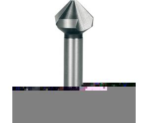 Fraise à chanfreiner 3 dents HSSE-Co 5 102 90° queue cylindrique - Ø16,5 mm RUKO