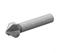 Fraise à chanfreiner à 3 cannelures à 90 degrés pour perçage rapide et efficace du métal et finition des bords (16,5 mm)