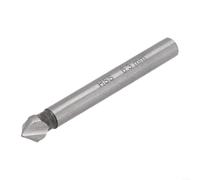 Fraise à chanfreiner à 3 cannelures à 90 degrés pour perçage rapide et efficace du métal et finition des bords (6,3 mm)