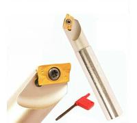 Fraise à chanfreiner à centrer à 45 degrés pour SSK C20-20-120 avec insert en carbure APMT1604PDER - Tige de 20 mm pour outil de tournage CNC pour acier et fonte - Finition