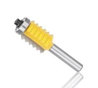 Fraise à Colle à Joint de Doigt, mèche de routeur, Tige de 8mm 8x55mm, Panneau surélevé, Joint en V for Bois, Tenon, cône de tenonnage, 1 pièce