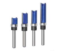 Fraise à copier carbure queue 6mm roulement haut(1#) | Carbure cimenté, roulement supérieur, finition lisse, pour idéal pour contours complexes