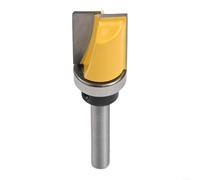 Fraise à défoncer à bec rond équilibré de précision avec tige de 6 mm pour plateau, routage de gabarit et fraisage fluide (F)