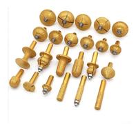 Fraise à défoncer en émeri brasée sous vide - Tige de 1,27 cm - Pour granit, marbre, pierre, profilage et gravure de surfaces en pierre (n° 10)