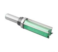 Fraise à défoncer pour le travail du bois avec tige de 8 mm et 12 mm, fraise à quatre lames en carbure, design anti-retour pour une coupe lisse (8 x 16 x 50)