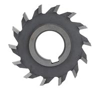 Fraise à dents droites, fraises à engrenages à disque en acier rapide, intégrale 63x12 avec bords lisses, conception de découpe plus grande pour le travail des métaux, outil de