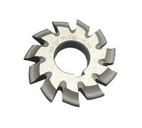 Fraise à engrenages involutés 1 pièce M0.3 .5 .75 M1 .25 M2. M3 M4 M5-M10 module PA20 degrés NO.1-NO.8 HSS fraise à engrenages outil de coupe(NO.8,M6.5)