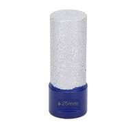 Fraise à filetage diamantée à sec, foret d’alésoir à diamant brasé pour la pierre, outil de grossissement d’ouverture poli à tige droite pour meuleuse d’angle, adapté au marbre, au (25 cm)