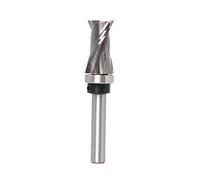 Fraise à garniture affleurante, de mèche, compression ultra-performante avec une hauteur de 1 pouce et un diamètre supérieur de 1/2 pouce, routeur de compression en carbure