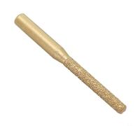 Fraise à graver avec technologie diamant brasé pour coupe de bord sur marbre, granit, quartz, pierre artificielle, carrelage en céramique, compatible avec différents modèles de machines (6,35 x 5 x 65
