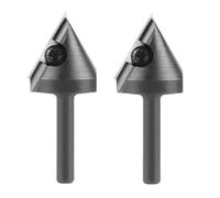 Fraise à haute dureté de type V - Insert remplaçable - Double angle - Option pour le traitement du bois - Type V remplaçable