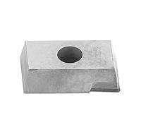 Fraise à insert diamant PCD, haute dureté, résistant à l'usure, outil de tour CNC pour aluminium, cuivre, métaux non ferreux, fabrication professionnelle, taille standard, (APKT113508-PCD)