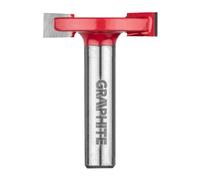 Fraise à mortaiser - GRAPHITE - 32 x 6,35 mm - Queue 8 mm - Usinage précis - Carbure fritté