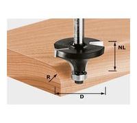 Fraise à moulurer HW avec queue de 8mm FESTOOL HW S8 D20,7/R4 KL - 491011 G
