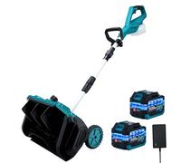 Fraise à neige sans fil pour Makita - 18 V - 1000 W - Fraise à neige électrique avec roulettes - Largeur de travail : 32 cm - Hauteur de neige maximale : 18 cm - Portée de lancer : 6 m - Réglable à 30