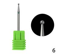 Fraise À Ongles En Diamant Pour Manucure Russe,Forets À Flamme,Outils De Suppression,N64.Ceu,Lot De 1 Pièce - Type Jgs-6-1pcs