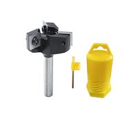 Fraise à plan, 8 mm, fraise à disque réversible 12 mm, fraise plate D37 mm, fraise en carbure pour défonceuse, fraise à bois, fraise CNC pour bois (8 × 37 mm)