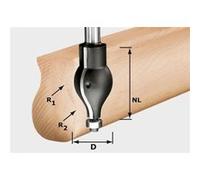 Fraise à profiler HW avec queue de 12 mm FESTOOL HW R20.5/16/D32/57 S12 - 492711
