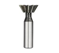 Fraise à queue d'aronde, fraise for machine CNC en acier rapide, outil de rainurage for métaux, fraise à queue d'aronde HSS 45/55/60 degrés (20 mm x 45)(35mmx60)