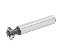 Fraise à Rainure en T 3 X 13 X 10 Mm, Fraise à Rainure en Acier Rapide HSS, Fraise à Rainure en T à Tige Droite, Outils de Fraisage pour Rainure de Clavette Demi-ronde