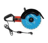 Fraise à rainurer 3500 W - Lame de scie de 350 mm | Balais de charbon externes pour un remplacement facile - Tuyau d'eau de 5 m - Profondeur de coupe 85-140 mm - Lame de scie de