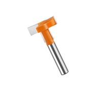 Fraise à rainurer à bords droits avec tige de 8 mm - Poignée de coupe pour le travail du bois et la fabrication de tiroirs industriels