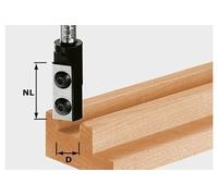 Festool Fraise à rainurer avec plaquettes réversibles HW S8 D10/25 WP Z1