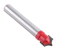 Fraise à Rainurer CNC Mèche Rainurer en V 6mm Tige Outil de Coupe pour Routeur 3D Gravure Fin Mill Groove (8MM)