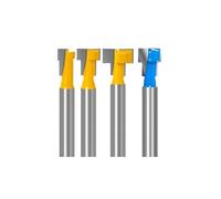 Fraise à rainurer en T de 6,35 mm (queue de 6,35 mm) for le travail du bois(29mm)