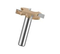 Fraise à rainurer en T en carbure de tungstène 8 mm 4 bords de coupe en acier allié robuste pour et outil de travail du bois Foret à bois multi-usages