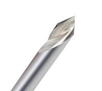 Fraise à rainurer en V à tige de 3,175 mm, fraise à graver 3D en carbure de 20° à 60°, pointe de 0,1 à 0,3 mm for PCB et métal, 1 pièce(0.2mm x 30)