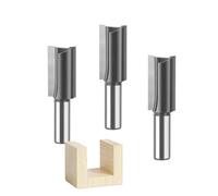 Fraise à rainurer Fraise à bois, tige de 12mm, diamètre 11 22mm, longueur la lame droite étendue 40mm, mèche routeur fendue, fraise(12x11x40mm)