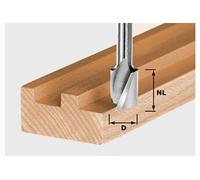 Fraise à rainurer hélicoïdale avec queue de 8 mm FESTOOL HW Spi S8 D6/21 - 490978