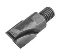 Fraise à rainurer, mèche de nettoyage inférieure à tige de 10 mm, mèche de porte, fraise à rainurer, filetage de vis, outil de travail du bois(HSS 18mm)