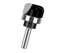 Fraise à rainurer Mèche de routeur à rainure en T, 1 8 | Mèche de toupie à roulement supérieur de tige de 5 / 8 ", 3 / 4 ", 1-1 / 8 ", coupe affleurante pour le travail du bois