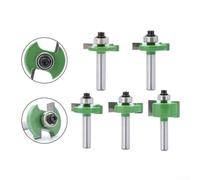 Fraise à Rainurer T avec Roulement 32mm Acier Dur(5mm) | Carbure cémenté, tige 8mm, rainurage pour précis, tiroirs, ébénisterie maison