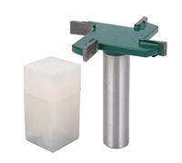 Fraise à surfacer CNC à 4 dents, diamètre 50,8 mm (2 pouces), queue de 12,7 mm (1/2 pouce), hauteur de coupe 6,35 mm (1/4 pouce).