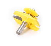 Fraise à surfacer double face de 79 mm de diamètre extérieur, couteau for panneau de porte en bois massif, tête de couteau Huxi Line(12)