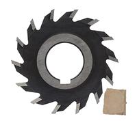 Fraise à surfacer en acier rapide, disque de fraisage droit à 14 dents, outil de perçage de précision de 63 mm de diamètre pour le travail des métaux, avec une conception