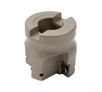 Fraise à surfacer indexable BAP 400R 50 22 compatible avec inserts APMT1604 avec 4 cannelures pour tâches de fraisage et de coupe