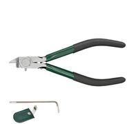 Fraise affleurante à lame unique en acier pour le modélisme et les travaux électriques avec poignée ergonomique Modèle à lame affleurante