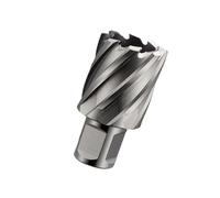 Fraise annulaire HSS Scie cloche 12-60mm x 35mm, coupe annulaire avec tige de 3/4 "de diamètre, noyau en acier rapide, foret à noyau élevé(24x35mm)