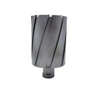 Fraise annulaire TCT 61-100 mm x 100 mm. Foret en alliage dur de 4 pouces. Scie cloche en carbure de 100 mm avec tige Weldon de 1-1/4" (31,75 mm).(82x100mm)